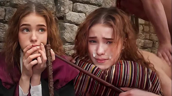 Store ERECTO ! - Hermione´s First Time Struggles With A Spell - NoLube beste klipp
