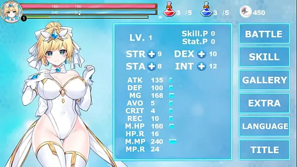 Stora Blonde princess having sex with men in Magical angel fairy princess new 2024 hentai game gameplay toppklipp