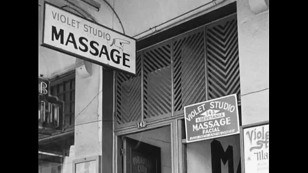 Vintage Bobbi Bliss Massage Klip teratas Besar